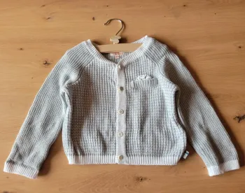 Gilet gris - 18 mois