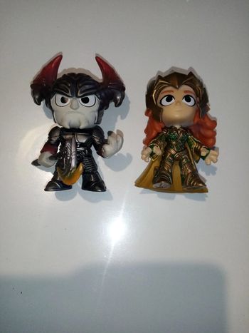 Figurines Mera et Steppenwolf