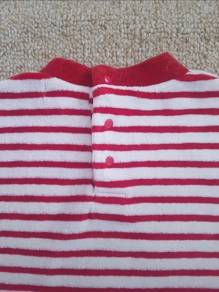 Ensemble pyjama rouge, 12 mois - photo numéro 4