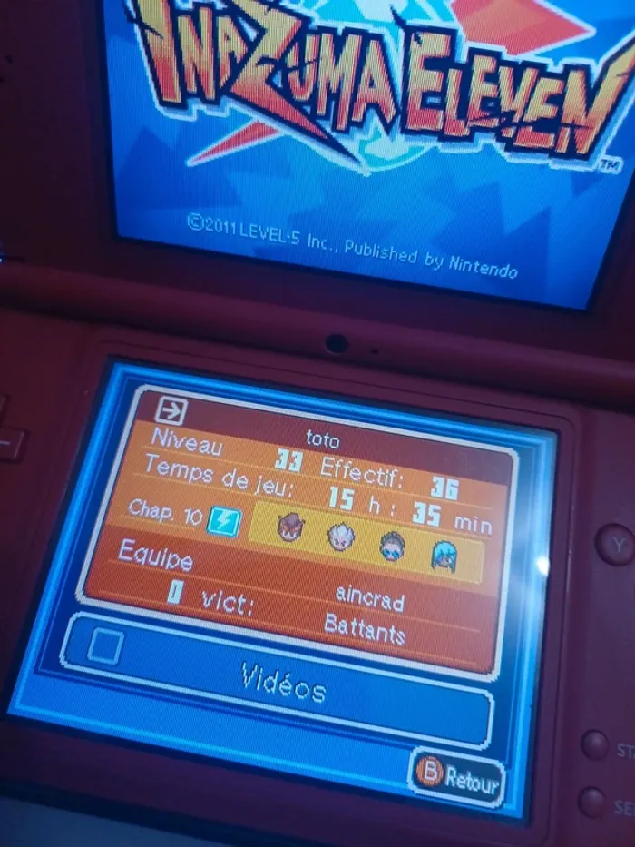 Inazuma Eleven Nintendo DS - photo numéro 9