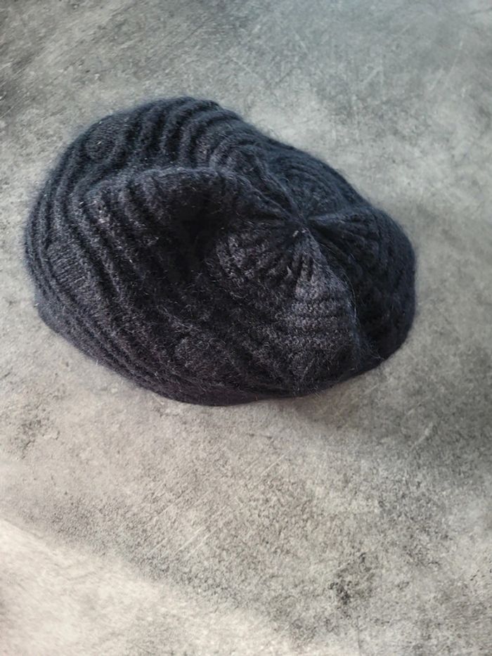 Casquette gavroche en laine - photo numéro 3