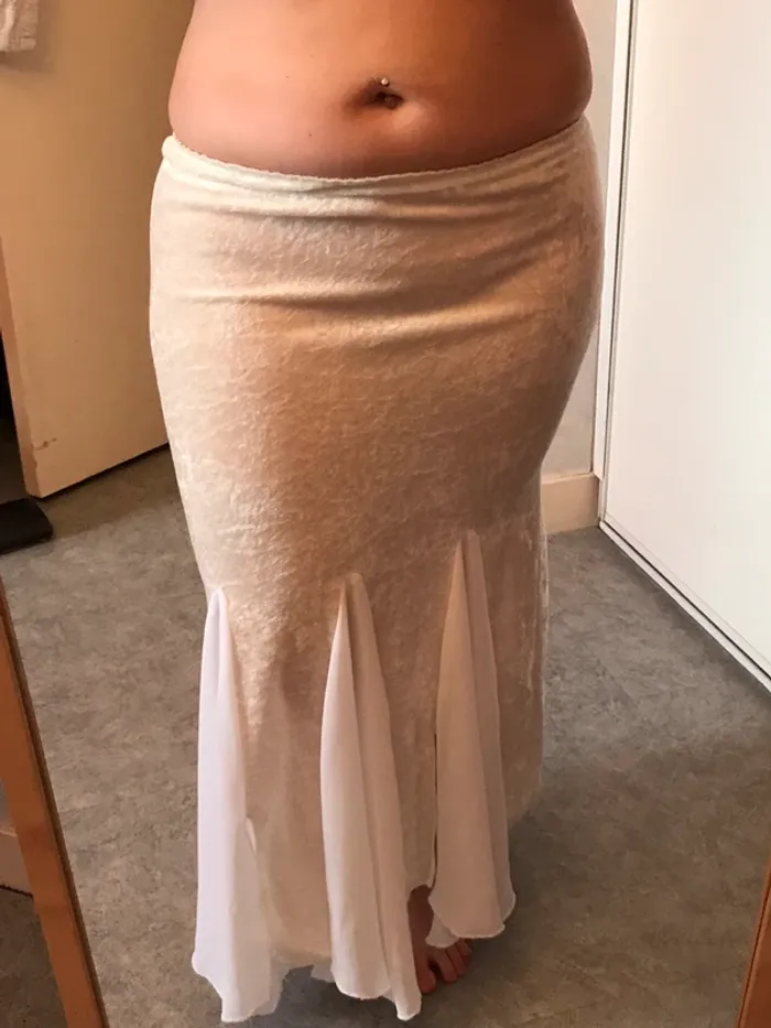 Jupe orientale Blanc écru