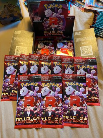 Lot de 10 boosters pokémon SV10 japonais