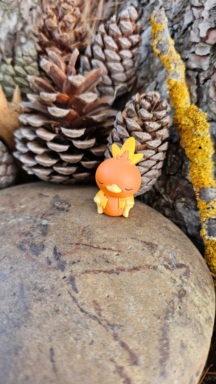 Super figurine Pokemon Nintendo tomy t-art Poussifeu - photo numéro 2