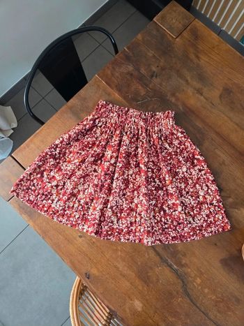 Robe fluide ceinturée rose fushia fille | La Halle