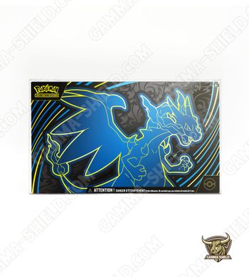 Protection souple extra-clear pour UPC Dracaufeu X Ex Pokémon Méga Evolution
