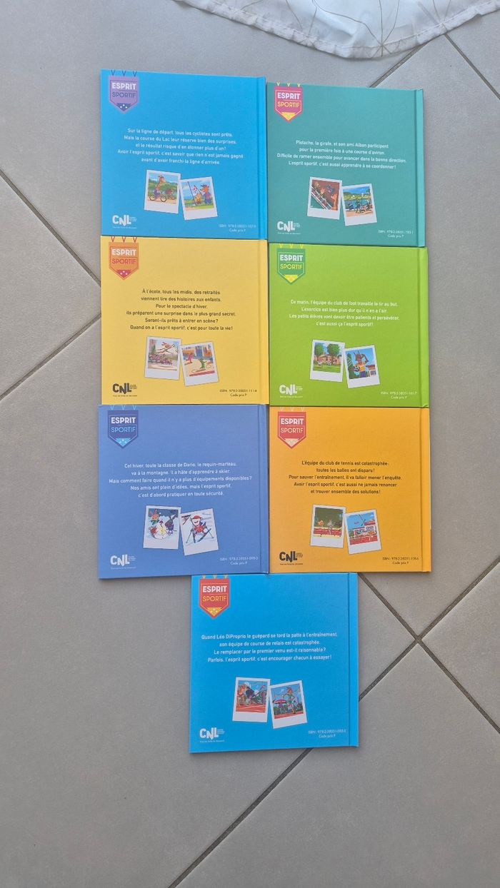Collection 7 livres esprit sportif - photo numéro 2