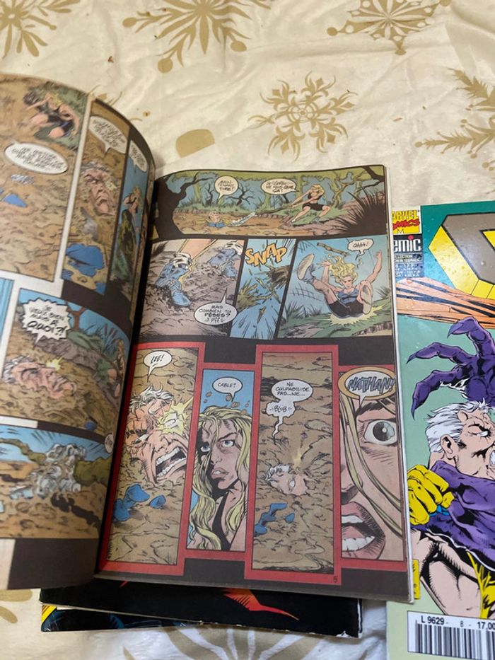 Lot de 7 magazines Cable vintage Marvel Comics - photo numéro 15