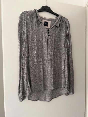 Blouse promod rose et noir