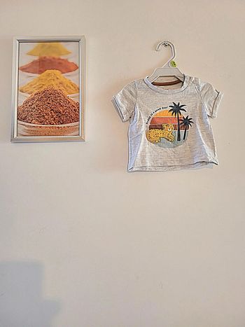 T shirt bébé garçon gris "C&A Baby" taille 3 mois