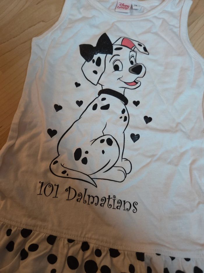 Robe 101 dalmatiens 74cm - photo numéro 3