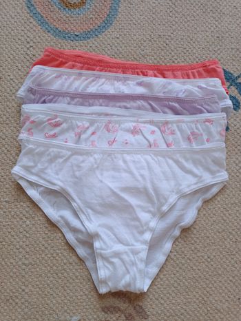 Lot 5 culottes 4/5 ans licorne fille