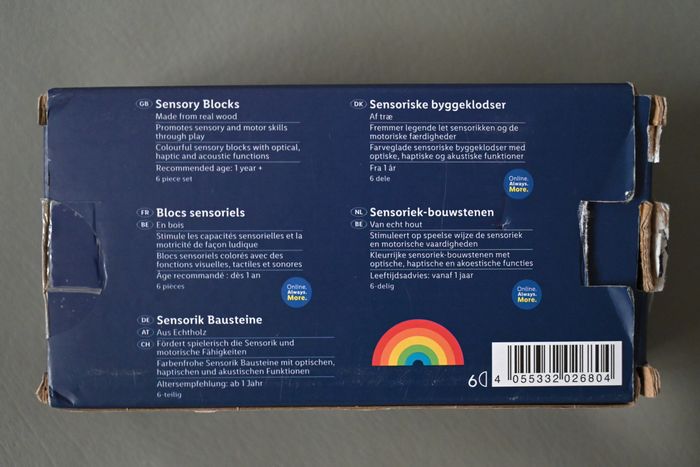 Playtive Sensory Blocks - Montessori style toy - sensoriek-bouwstenen - photo numéro 5