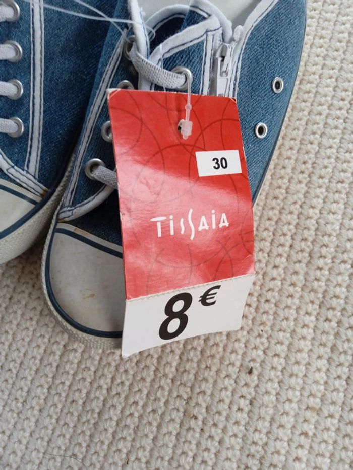 Tennis enfant pointure 30 - photo numéro 2