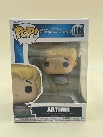 Figurine Funko Pop Disney The Sword In the Stone Arthur N•1099 neuf