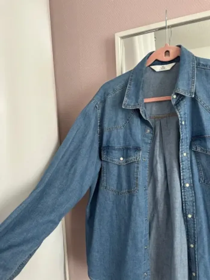 Chemise en jean - H&M - photo numéro 2