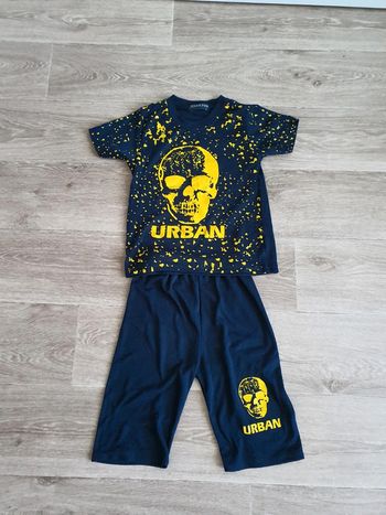 Ensemble tee-shirts et short urban