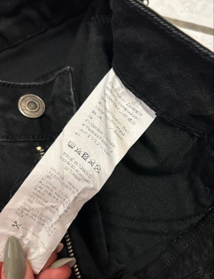 Jean skinny noir – Taille XS - Très bon état - photo numéro 3