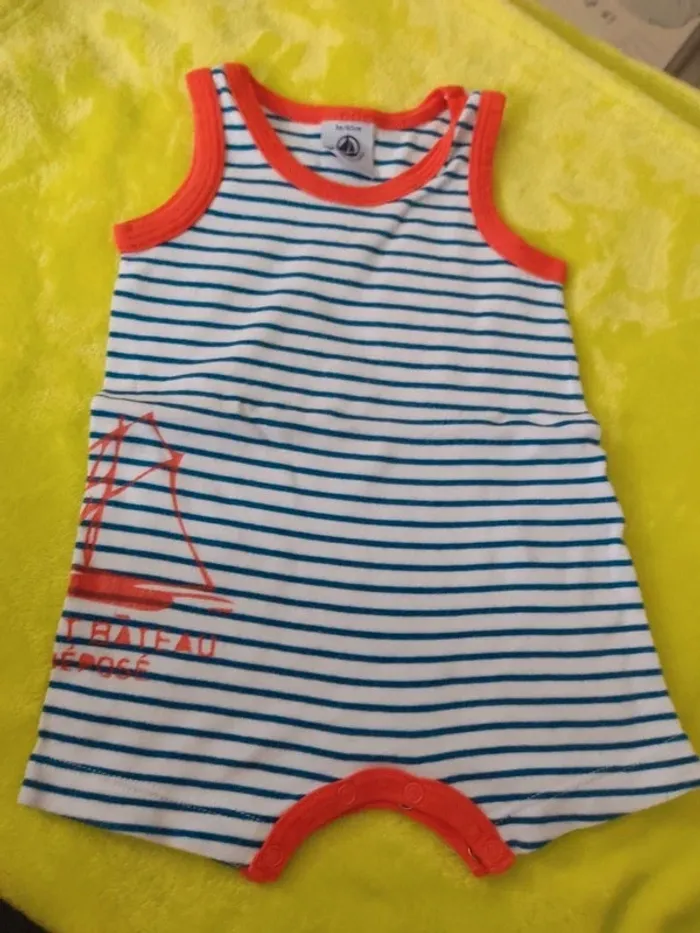 Barboteuse petit bateau