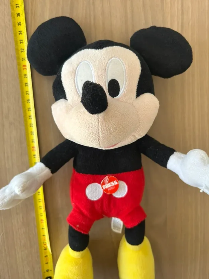 Peluche Mickey 35 cm - photo numéro 2