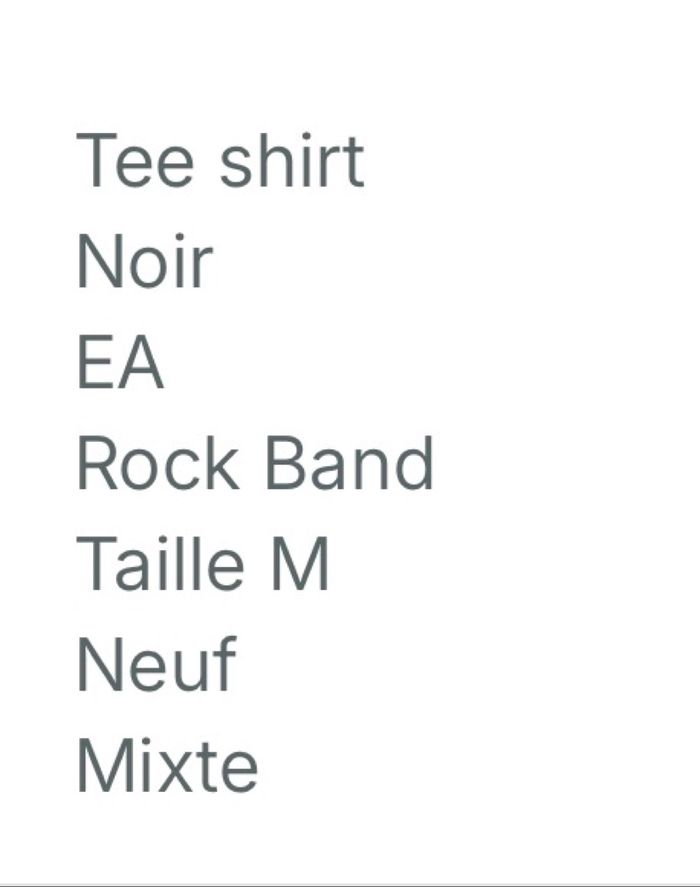 Tee shirt - photo numéro 5
