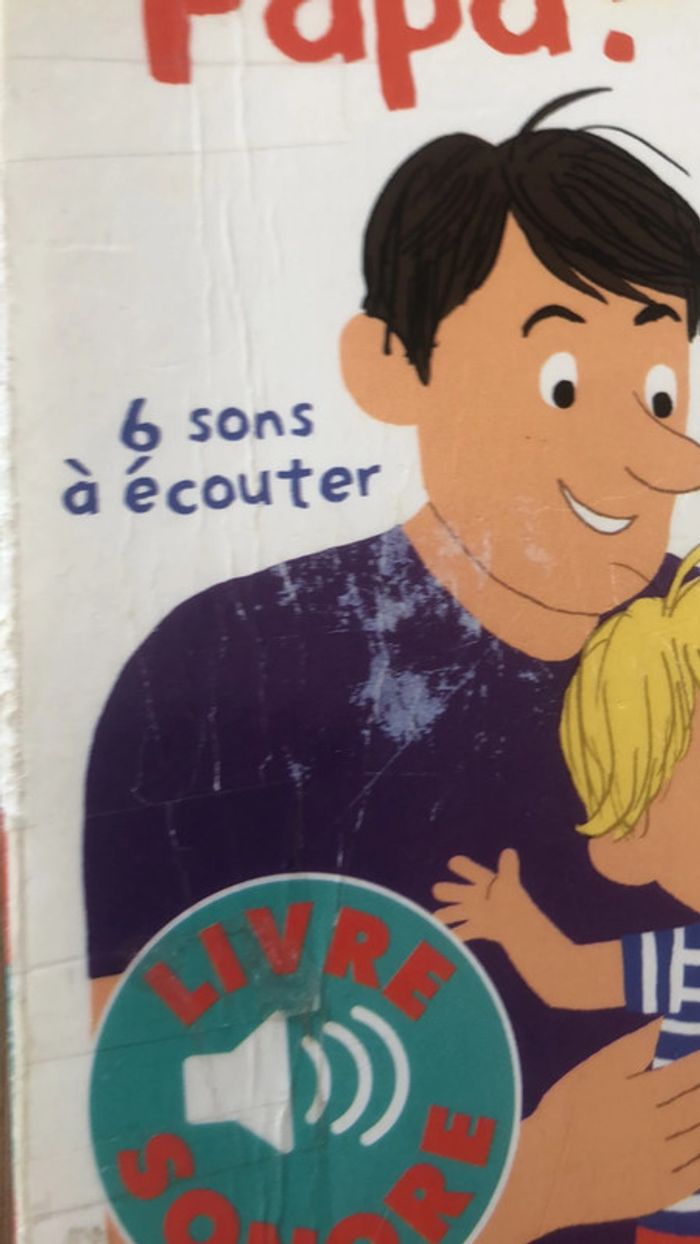 Livre sonore papa et maman - photo numéro 2