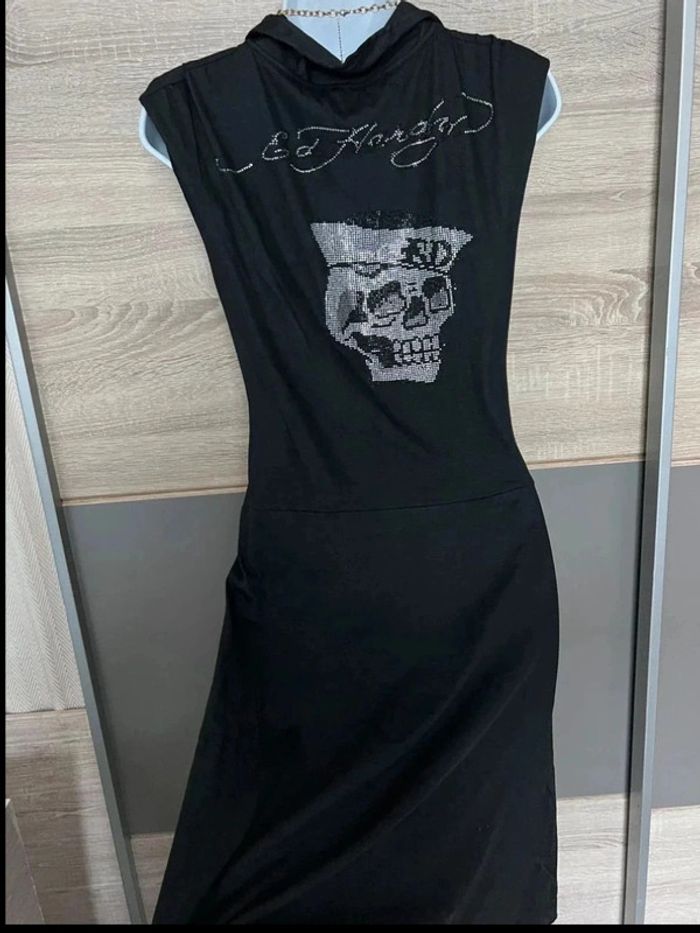 Robe noir ed hardy - photo numéro 3
