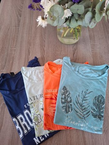 Lot de t-shirts femme taille XL