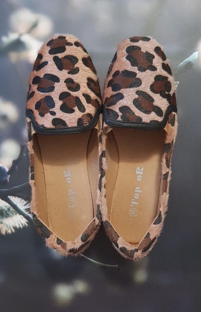 Ballerine neuf motif léopard marque Top oR taille 36 - photo numéro 2
