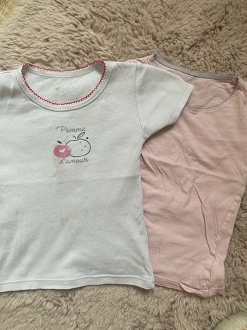 Lot 2 t-shirt 3 ans