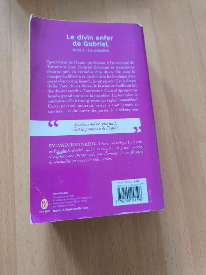 Le divin enfer acte 1 la passion - photo numéro 3