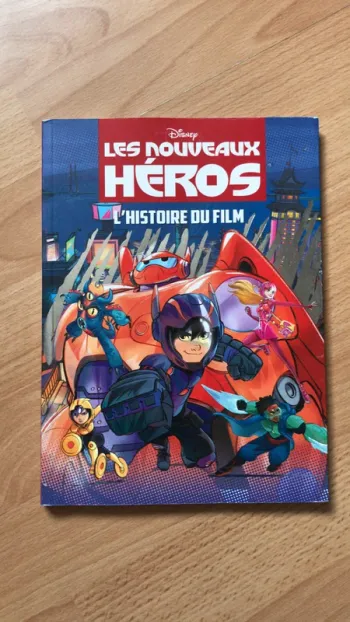Livre illustré les nouveaux héros
