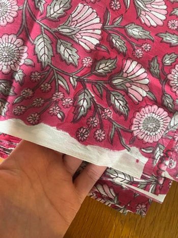 Coupon tissu indienne 2,90 mètres