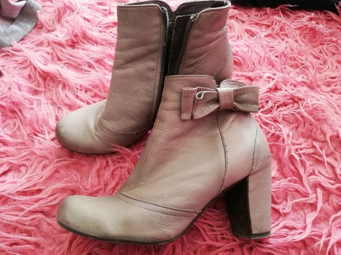 Bottines à talon grises - photo numéro 2