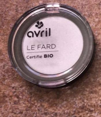 Fard à paupières avril Gris argenté