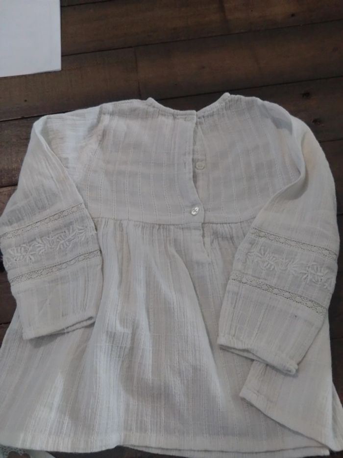 Lot tunique t shirt manches longues bebe 2 ans - photo numéro 9