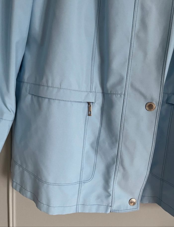 Imperméable bleu clair - photo numéro 3
