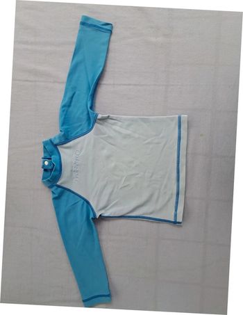 T-shirt/Maillot de bain Tribord anti uv manches longues 18 mois
