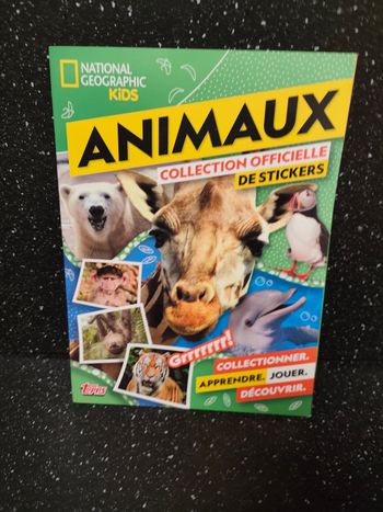 Album stickers animaux national géographic kids 