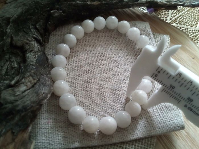 Bracelet en pierres de lune naturelles - photo numéro 3