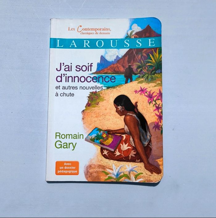 Livre j'ai soif d'innocence