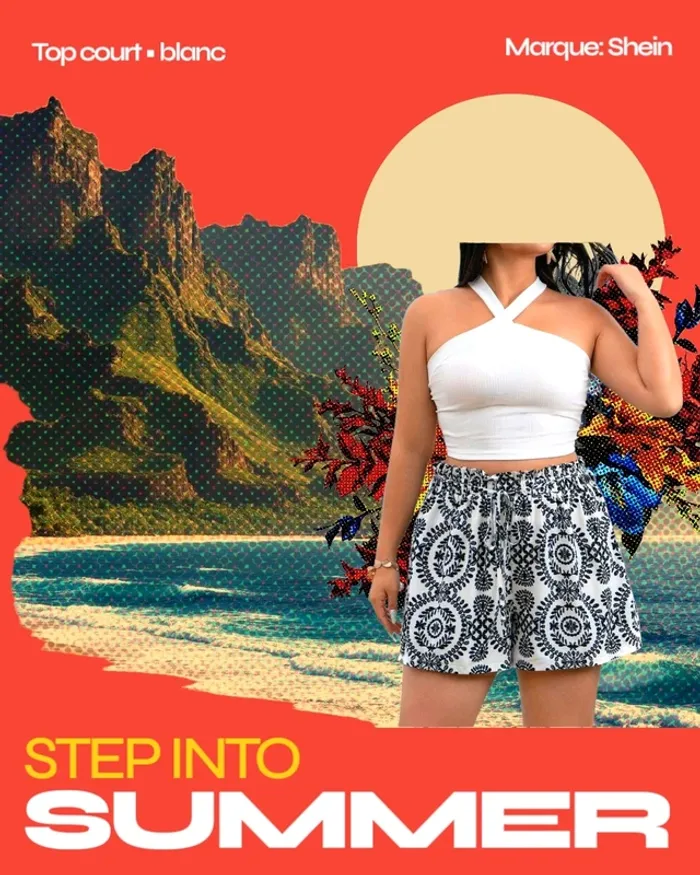 Top court • blanc