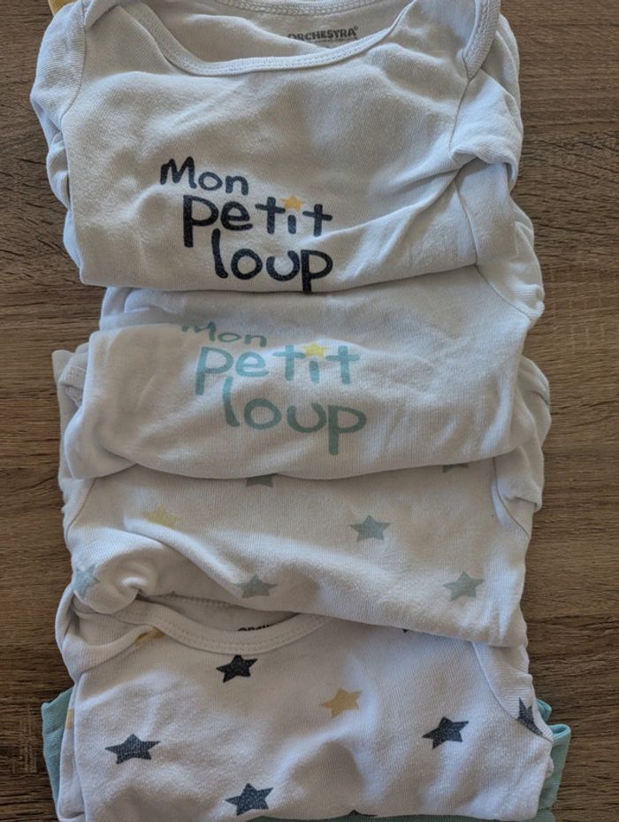 Lot de 6 bodys manches longues - photo numéro 2