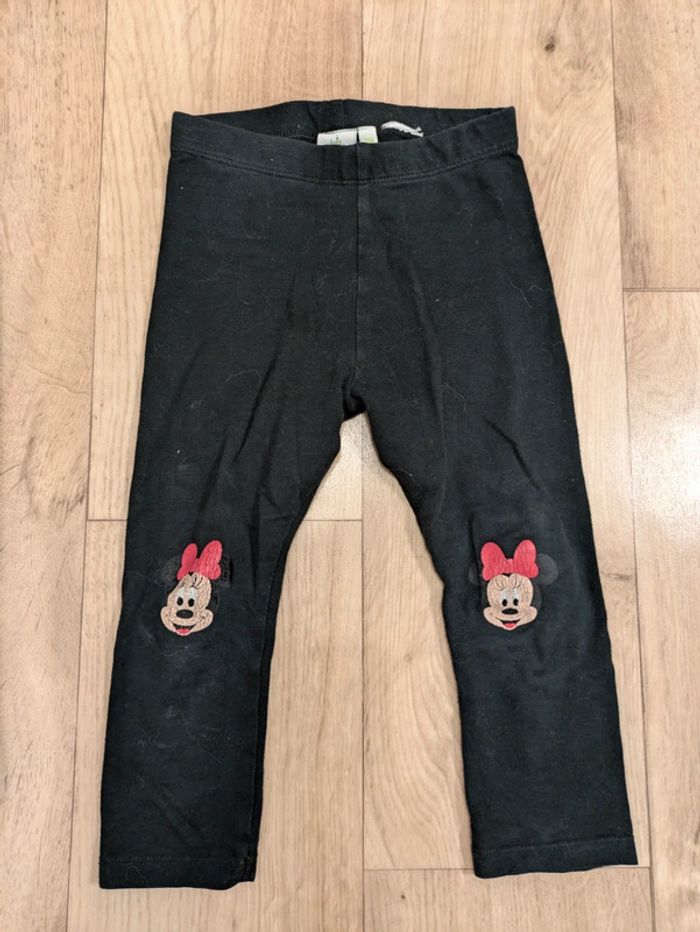 Lot 2 leggings noirs 24 Mois 86cm - photo numéro 5