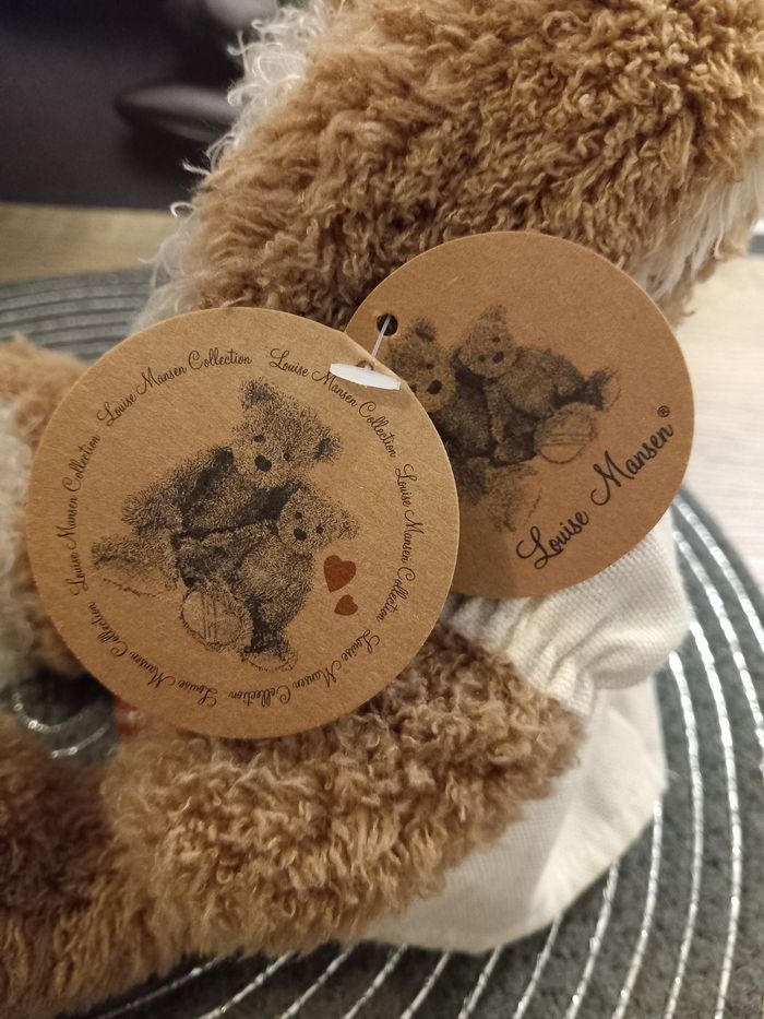 Peluche lapin fille Louise Mansen neuve 
Environ 30cm - photo numéro 6