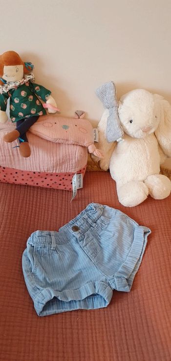 Short en jean Zara Baby taille 3 / 6 mois