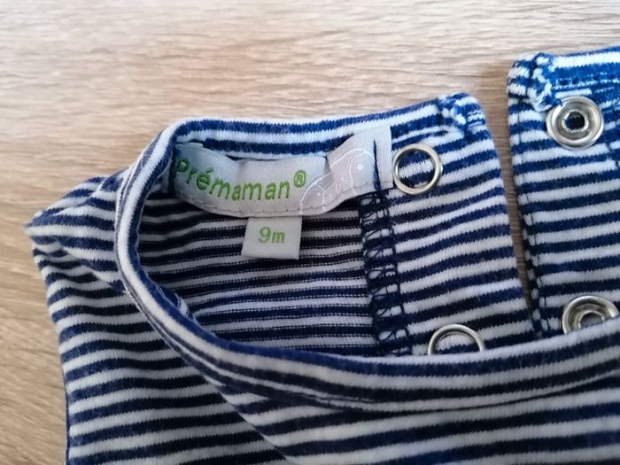 Ensemble t-shirt sans manches et short taille 9 mois - photo numéro 2