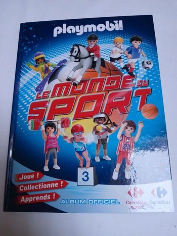 Album cartes à collectionner Playmobil