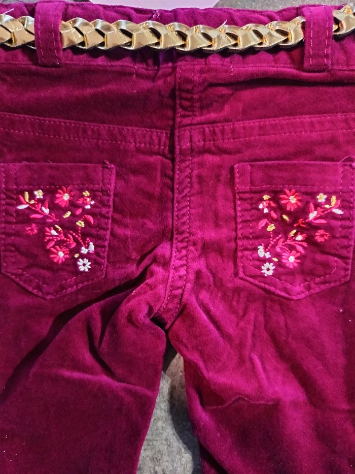 Pantalon fushia 3 mois - photo numéro 4