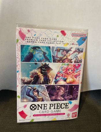 One Piece card game premium card collection Bandai card games fest 23-24 anglais neuf scellé